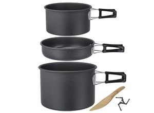 8022068082790 - Camping Kochset Packpot Ultralite 20 Geschirr Küche Topf Pfanne Alu 910g