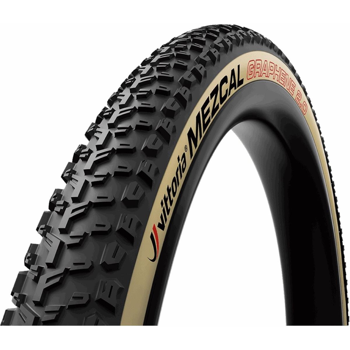 8022530025966 - MTB Reifen 29x235 Mezcal TLR Graphene 20 Schwarz Beige - Hochleistungs XC Reifen