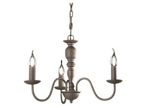 8023559509659 - Ducale pendelleuchte 3xe14 max 40w taubengrau - 6264to - Perenz