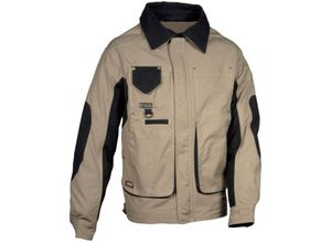 8023796052499 - Cofra - Profi Arbeitsjacke bruxelles 100% Baumwolle khaki 50 - Schwarz