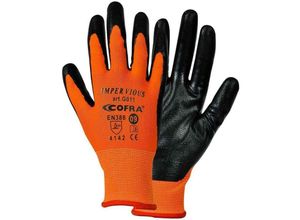 8023796387430 - Cofra - Profi Arbeitshandschuhe mit Nitrilbeschichtung plus Granitick 11 (xxl) - Schwarz