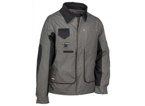 8023796447240 - Cofra - Profi Arbeitsjacke bruxelles 100% Baumwolle anthrazit 54 - Schwarz