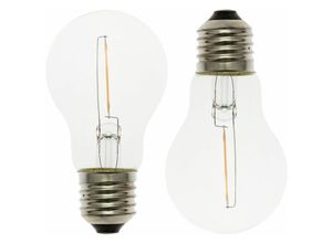 8024199038530 - Iperbriko - Set mit 2 Ersatzlampen E27 36V Drop Ø60mm Weihnachtsbeleuchtung