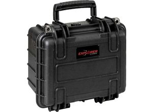 8024482190020 - Outdoor Koffer 2717HLB black with pick & pluck foam (b x h x t) 28 x 20 x 17 cm Sc - Explorer Cases