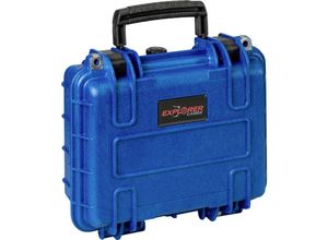 8024482190396 - Outdoor Koffer 2712HLN blue navy with pick & pluck foam (b x h x t) 28 x 20 x 12 c - Explorer Cases