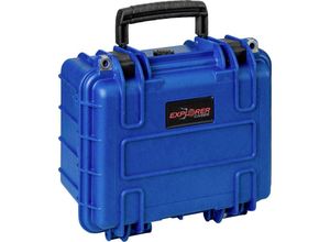 8024482190402 - Outdoor Koffer 2717HLN blue navy with pick & pluck foam (b x h x t) 28 x 20 x 17 c - Explorer Cases