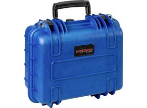 8024482190419 - Outdoor Koffer 3317HLN blue navy with pick & pluck foam (b x h x t) 33 x 24 x 17 c - Explorer Cases