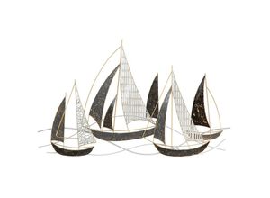 8024609351006 - Metal Wand Deko 3D maritimen Inspiriertes Segelschiff