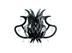 8024727037103 - Slamp MED14APP0000NT Medusa Applique Schwarze Wandleuchte