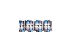 8024727098241 - LED-Hängelampe La Lollo blau violett 100 cm