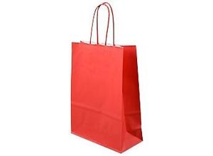 8024932503943 - Tragetasche 8410135 Rot 18 x 8 x 24 cm 25 Stück