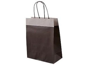 8024932510712 - Tragetasche 8430013 Braun Silber 22 x 10 x 27 cm 25 Stück