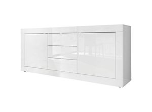 8024963177458 - - Buffet 2 Türen 3 Schubladen L210 cm - Initial