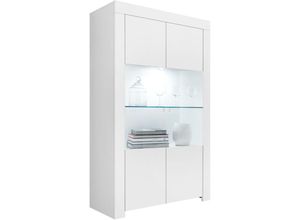 8024963407357 - - Geschirrschrank mit 2 Glastüren ohne Beleuchtung H186 cm - Firenze