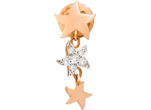 8025660415010 - DoDo Damen Ohrhänger 375er Gold mit 6 weißen Diamanten zus ca 005 Karat roségold 99