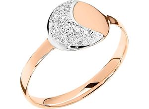 8025660448254 - DoDo Damen Ring 375er Gold mit 13 Diamanten zus ca 009 Karat roségold 52