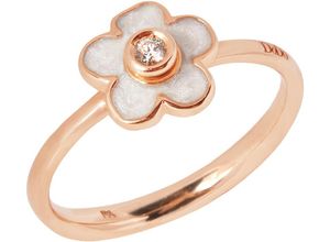 8025660460911 - DoDo Damen Ring 375er Gold mit 1 Diamanten ca 003 Karat roségold 56