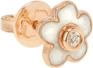 8025660460966 - DoDo Damen Ohrstecker 375er Gold mit 1 Diamanten ca 003 Karat roségold 99