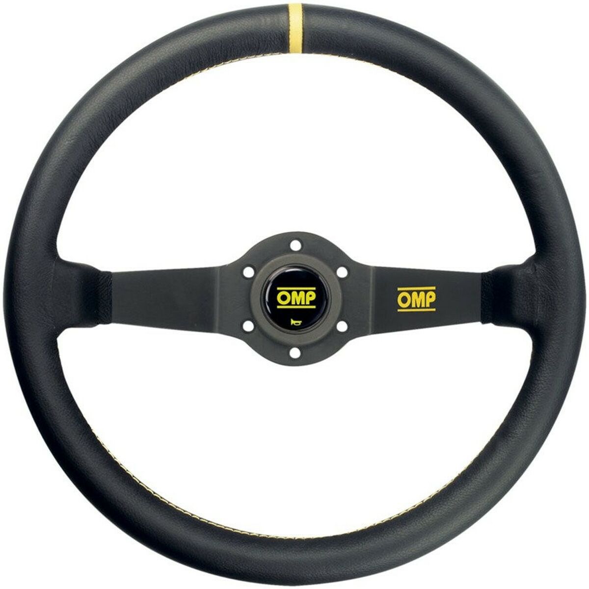 8027280017902 - Racing Steering Wheel OMPOD0-1950-071 Ø 35 cm Black