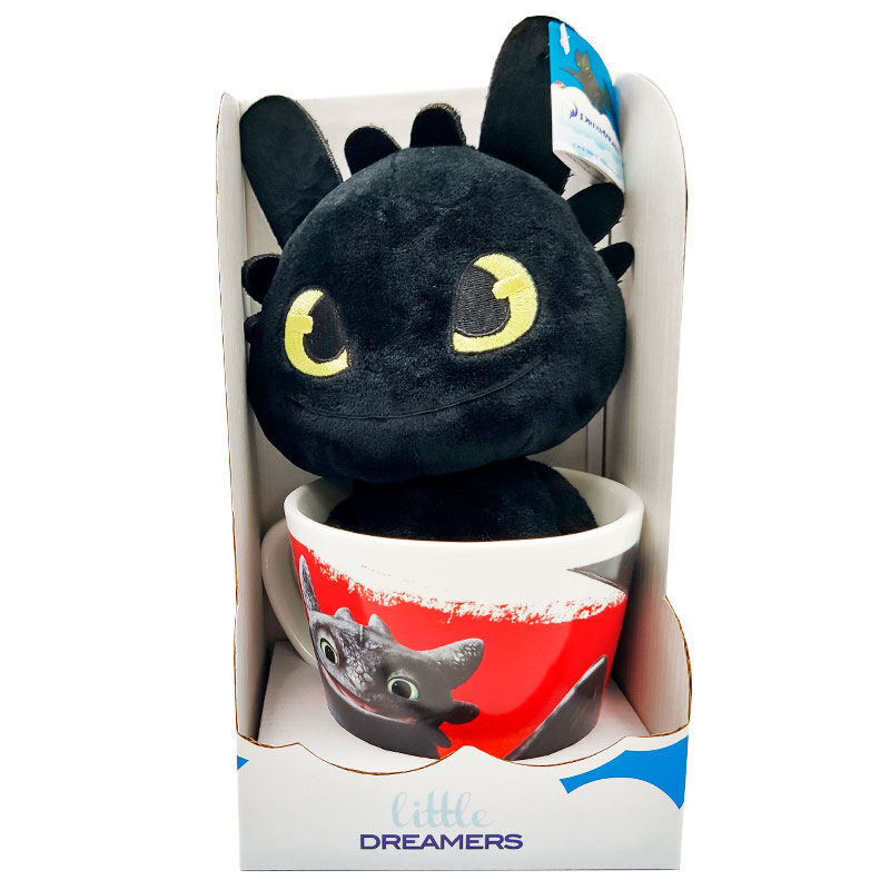 8028716159906 - Tasse und Plüschtier How to Train Your Dragon Toothless