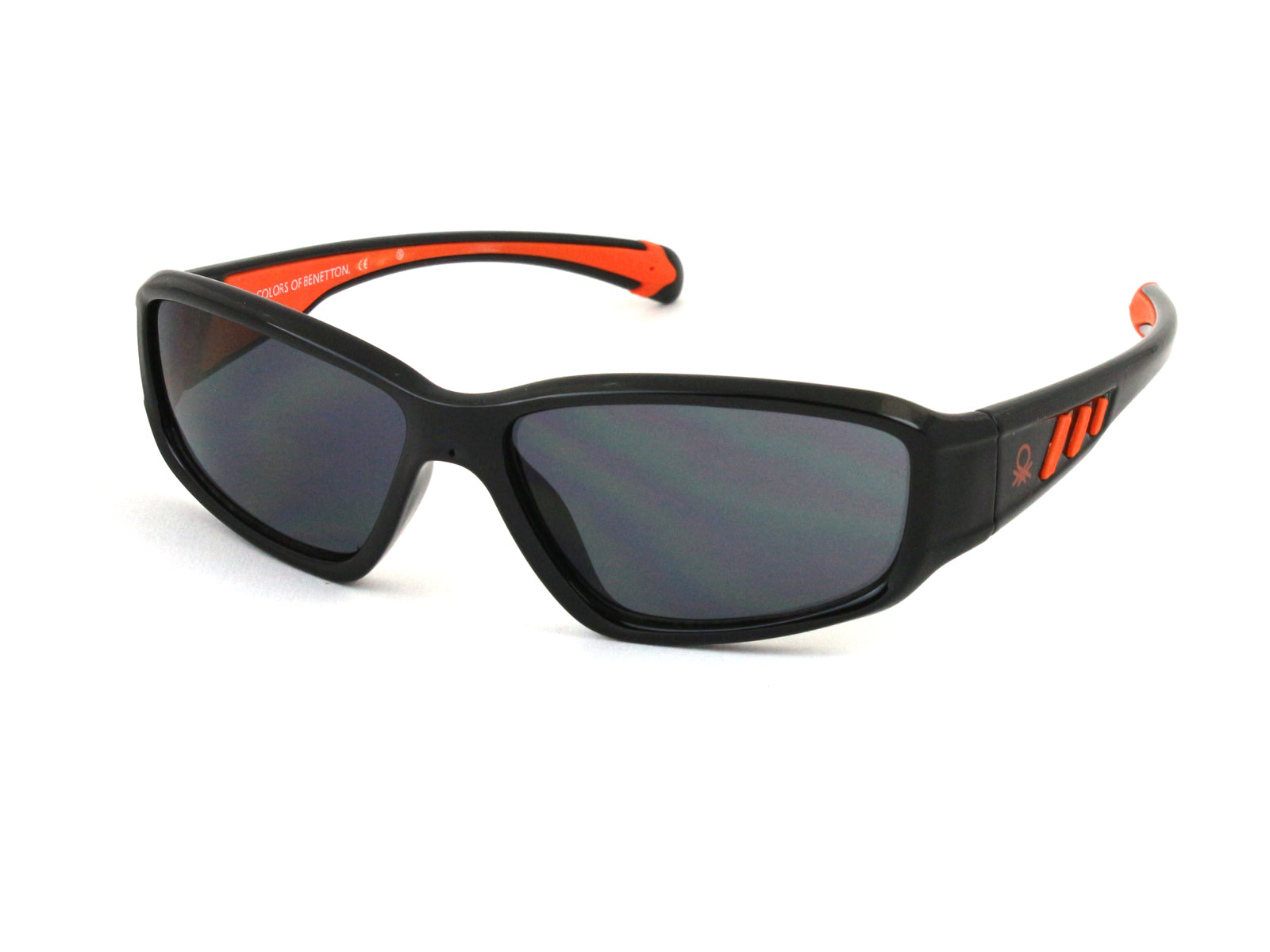 8029224580459 - Kind BB587 01 Sonnenbrillen Plastik Schwarz  Wraparound