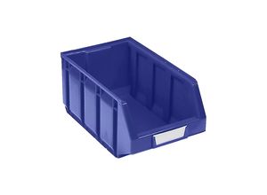 8029926000620 - Sichtlagerkasten aus Polyethylen LxBxH 345 x 205 x 164 mm blau VE 24 Stk