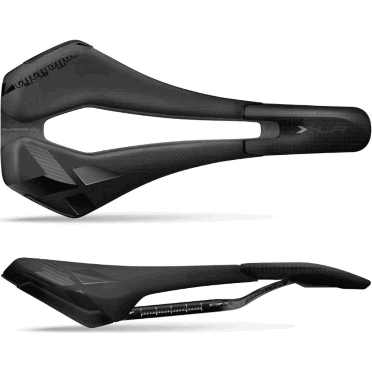 8030282494794 - Selle Italia X-LR Superflow Sattel mit Carbon Rails 131x266mm Schwarz 130g