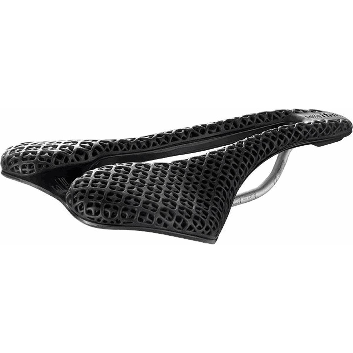 8030282541290 - SLR BOOST 3D Superflow Sattel Schwarz 145x248mm mit TI 316 Schiene - Selle Italia