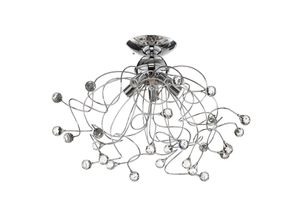 8030626523272 - Deckenlampe Trilly in Chrom mit Kristallen 5fl