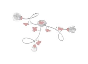 8030626537507 - Onli Lighting - Onli butterfly Halbbündige Deckenleuchte mit mehreren Armen Glasschirme