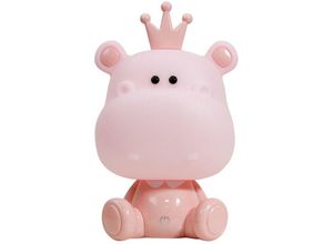 8030626541412 - Onli Lighting - Onli hippo Integrierte LED-Kindertischlampe Pink