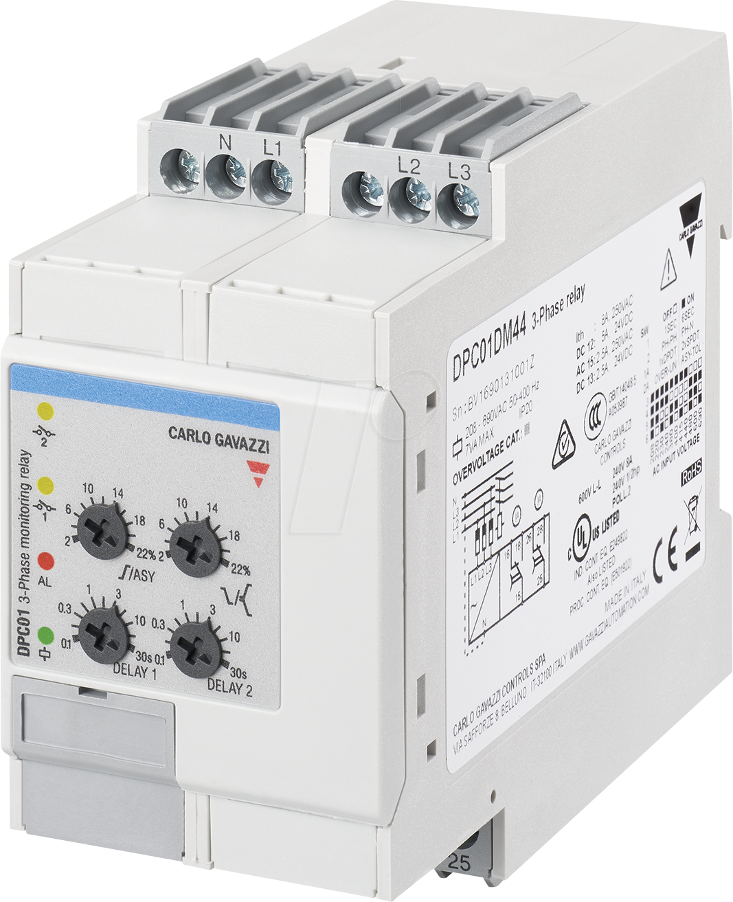 8030956000238 - DPC01DM48 - Spannungsüberwachungsrelais DPC01 3 Phasen 380 - 480 V AC