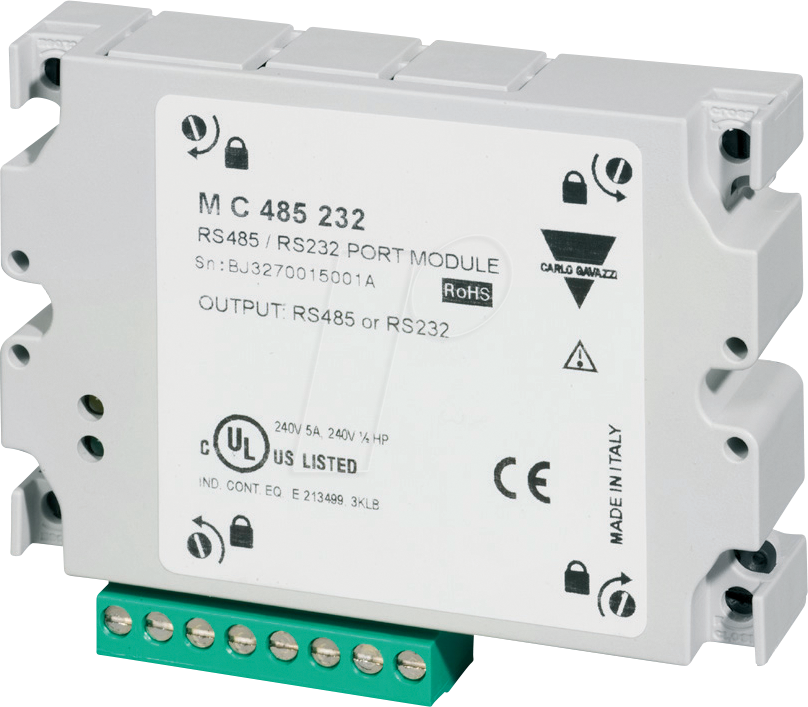 8030956047882 - MC485232 - Portmodul MC485 RS232 RS485 WM Serie Modbus RTU