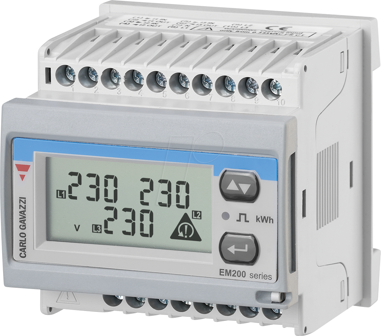 8030956070972 - EM21072DAV53XOSX - Energiezähler EM210 3 Phasen LCD Display 7-stel Impulsausgang