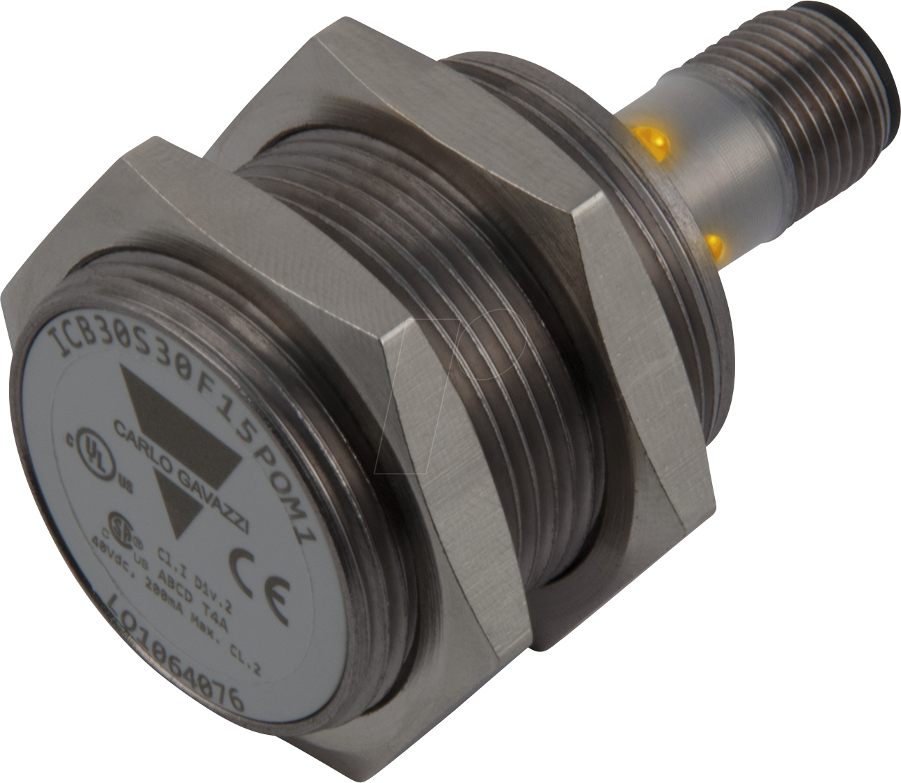 8030956080568 - ICB30S30F15POM1 - induktiver Näherungssensor M30 Montage bündig 0 - 15 mm