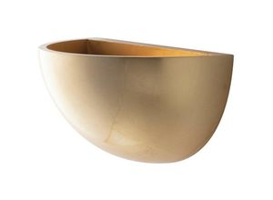 8031414866458 - Fan Europe Lighting - Fan Europe Moritz - Paintable Plaster Uplighter Wandleuchte Gold E27