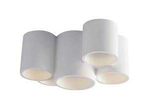 8031414867493 - Fan Europe Lighting - Fan Europe Banjie - Paintable Plaster Deckenleuchte Weiß GU10