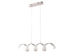 8031414868698 - Fan Europe Lighting - Fan Europe Helix - Integrierter led Swirl Effect Bar Anhänger Weiß Silber 4000K