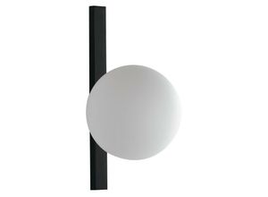 8031414869824 - Fan Europe Lighting - Fan Europe Enoire - Globe Wandleuchte Schwarz Opal E14