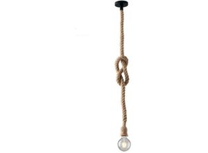 8031414872138 - Fan Europe Lighting - Fan Europe Rope - Seil Design Einzelanhänger Beige E27