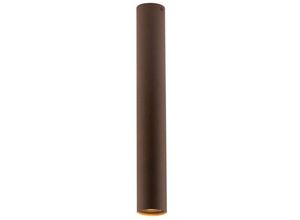 8031414885398 - Luce Ambiente Design - eco-light Deckenleuchte Fluke in Bronze GU10 400 mm rund