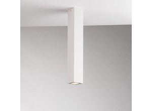 8031414885527 - Luce Ambiente Design - eco-light Deckenleuchte Fluke in Weiß GU10 400 mm eckig