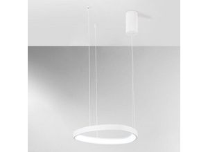 8031414896721 - Luce Ambiente E Design - eco-light led Pendelleuchte Klapton in Weiß 30W 6160lm - white