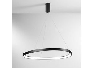 8031414896769 - Luce Ambiente E Design - eco-light led Pendelleuchte Klapton in Schwarz 60W 11440lm - black