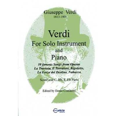 8032212007685 - Verdi for solo instrument and piano