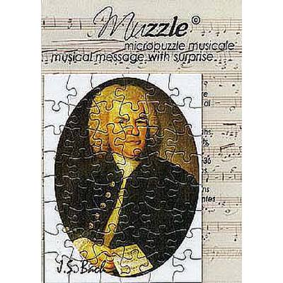 8032212100010 - Muzzle - Mini Puzzle Postkarte