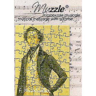 8032212100270 - Muzzle - Mini Puzzle Postkarte