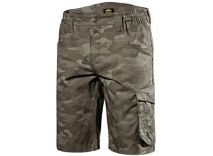 8032521236509 - Utility Bermuda Poly Camo Arbeitsshorts - xl - Gelb - Diadora