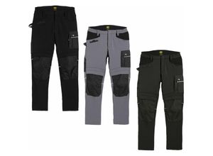 8032521383364 - Utility Pant Carbon Unfallverhütungshose - xs - Grau - Grau - Diadora