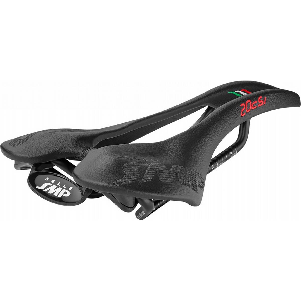 8032568528872 - Ergonomischer Sattel 4bike F20Csi Schwarz für MTB Straße und Gravel - Unisex